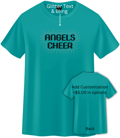 ✨BLINGY✨ Angels Cheer Shirt