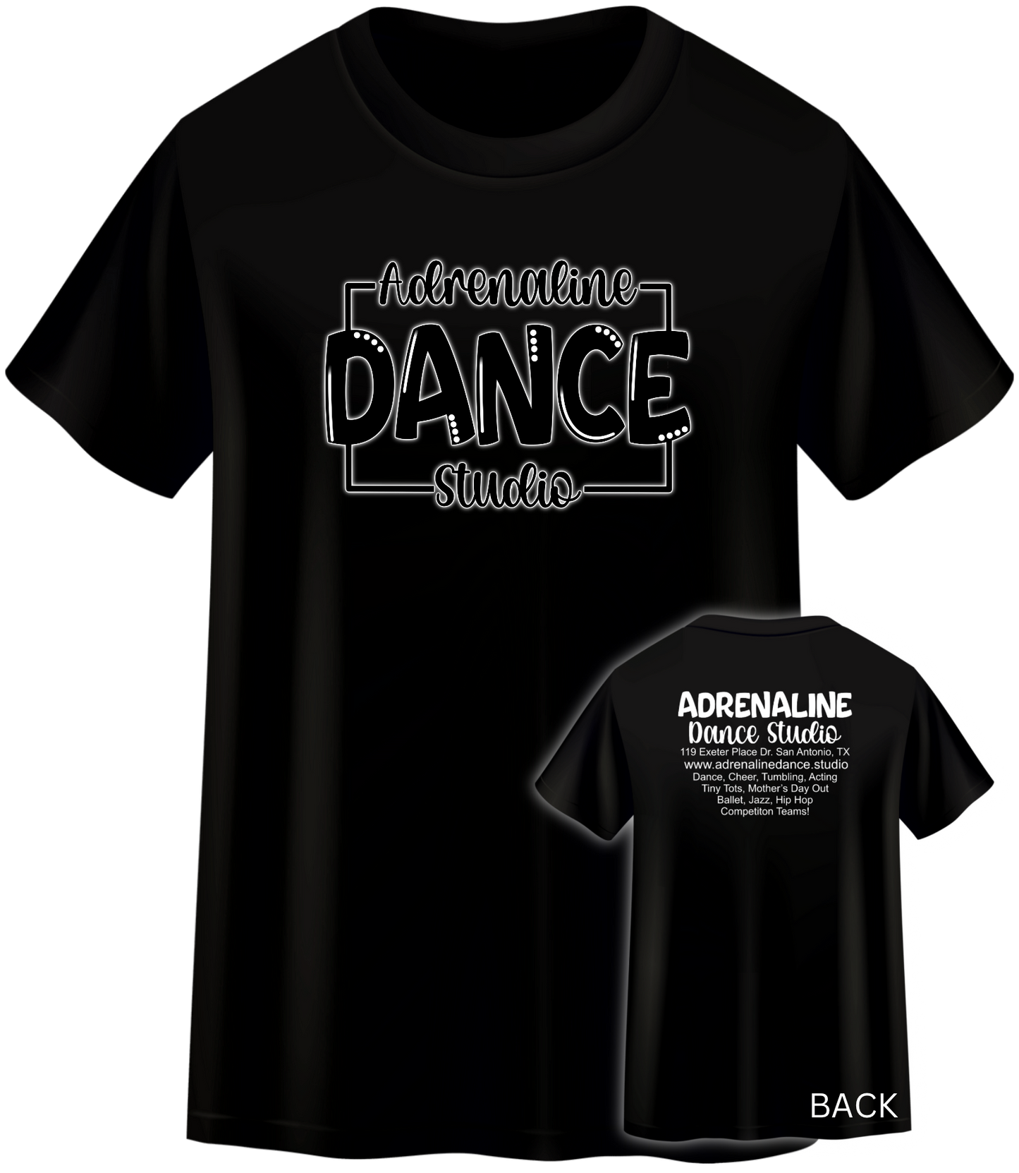 Adrenaline Dance Studio Shirt