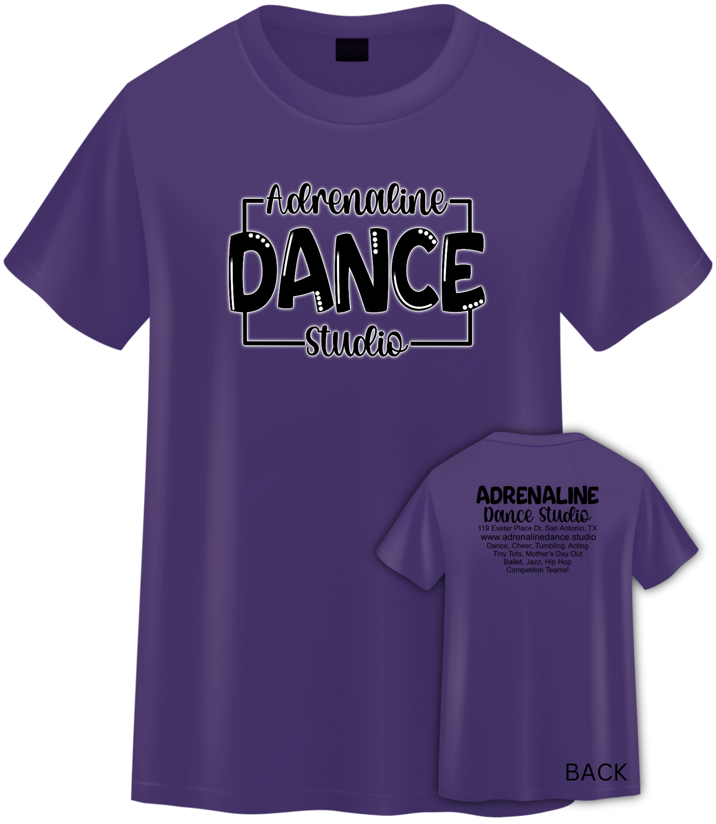 Adrenaline Dance Studio Shirt