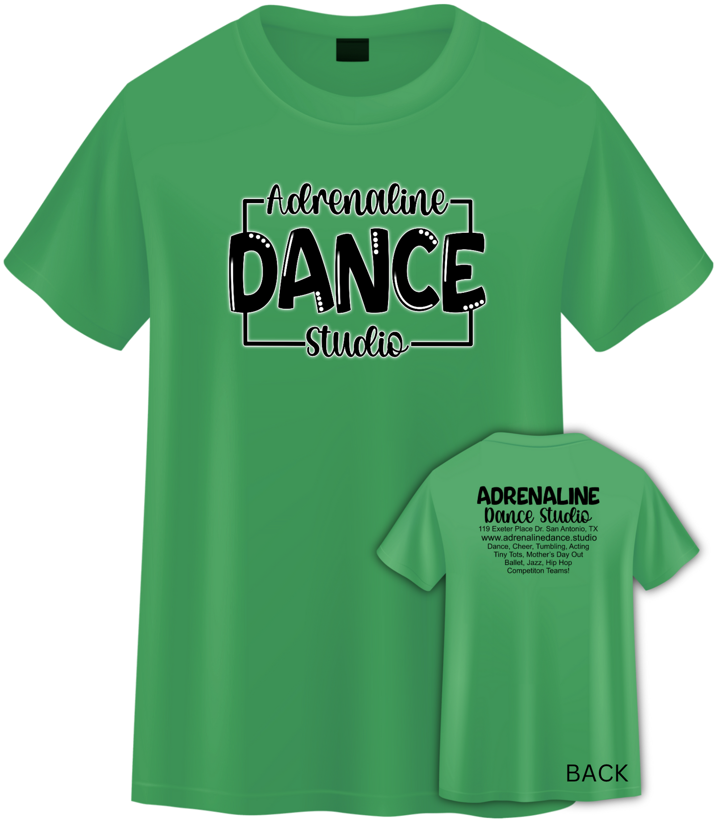 Adrenaline Dance Studio Shirt