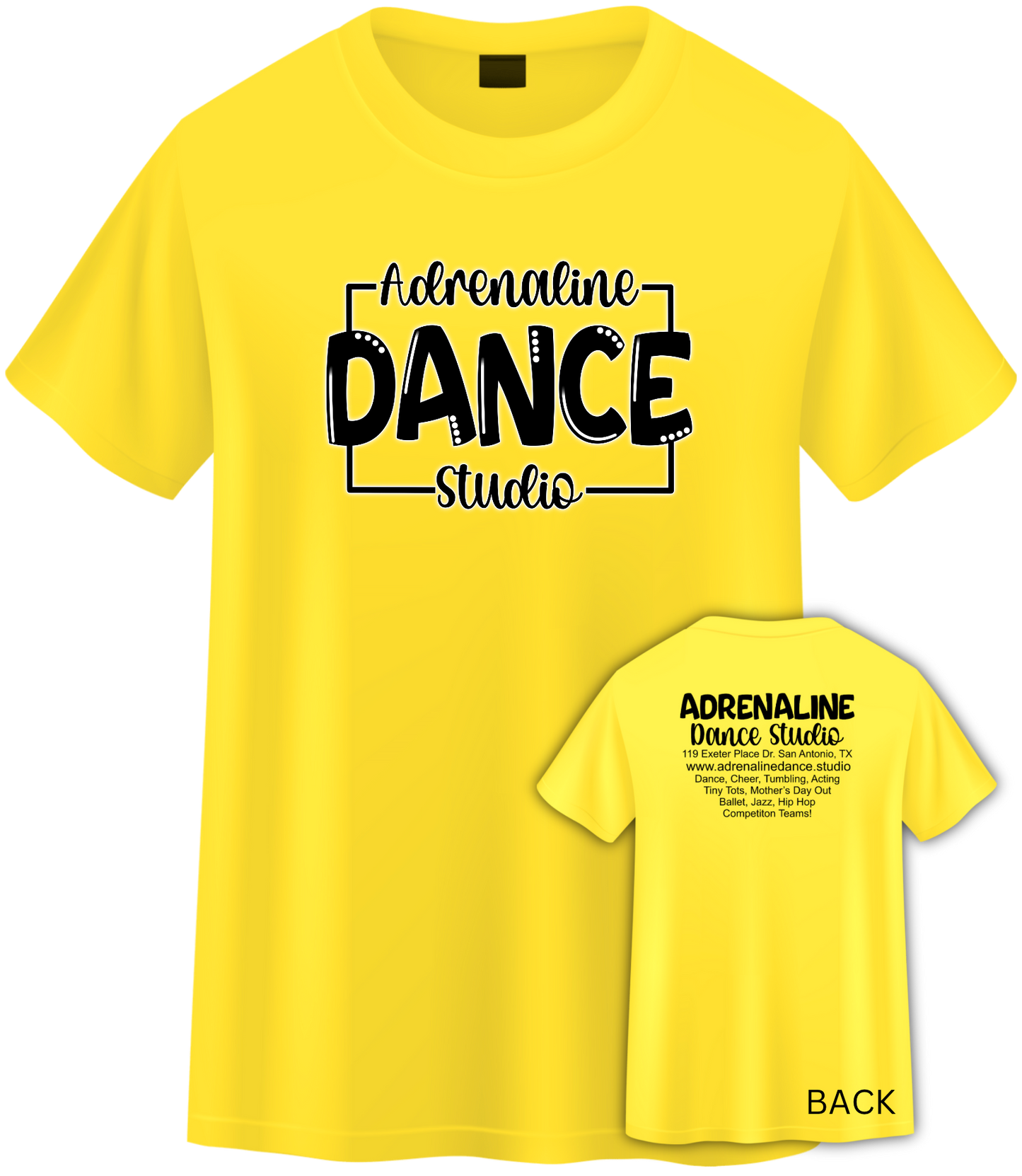 Adrenaline Dance Studio Shirt